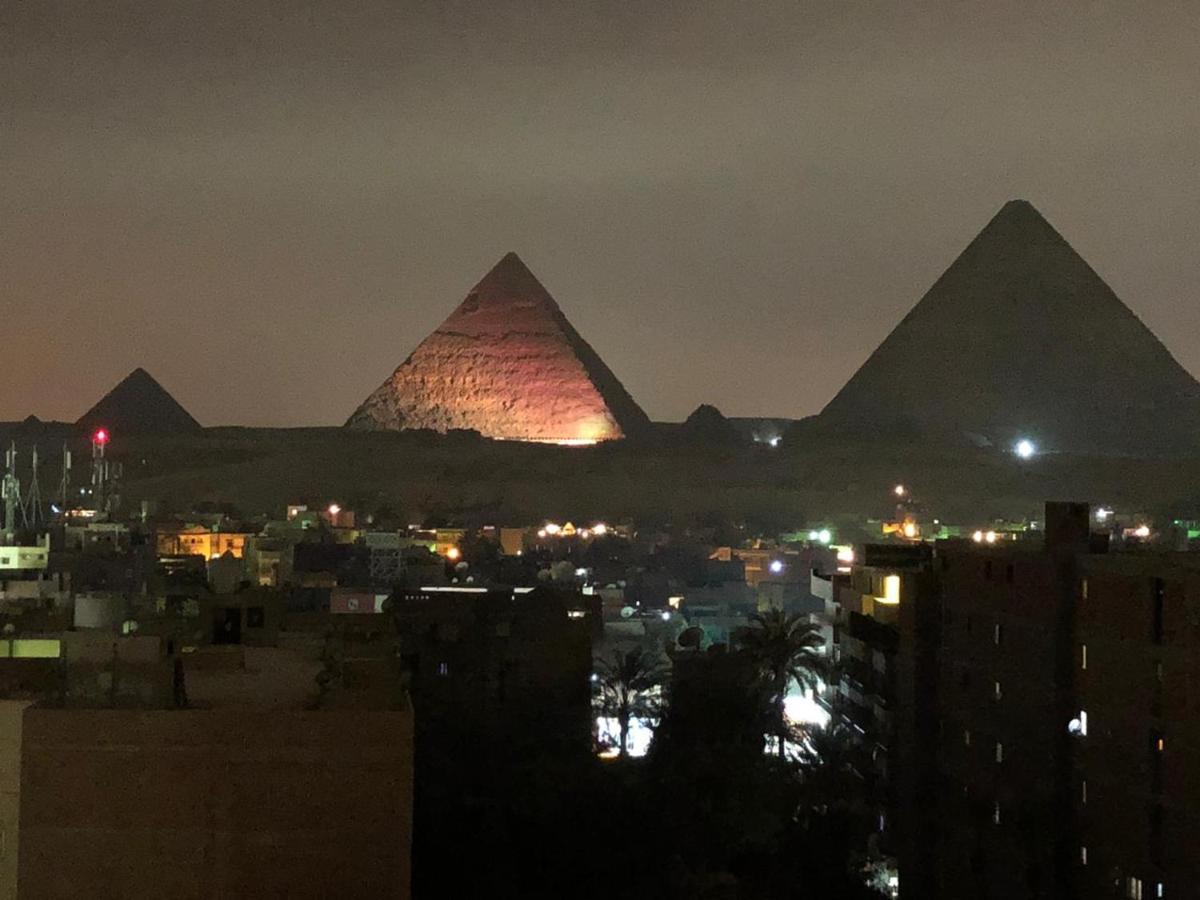Full Pyramids View Apartment With Balcony For 8 P Kafret el-Gabal Екстериор снимка