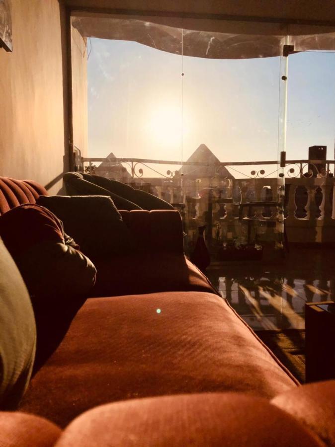 Full Pyramids View Apartment With Balcony For 8 P Kafret el-Gabal Екстериор снимка