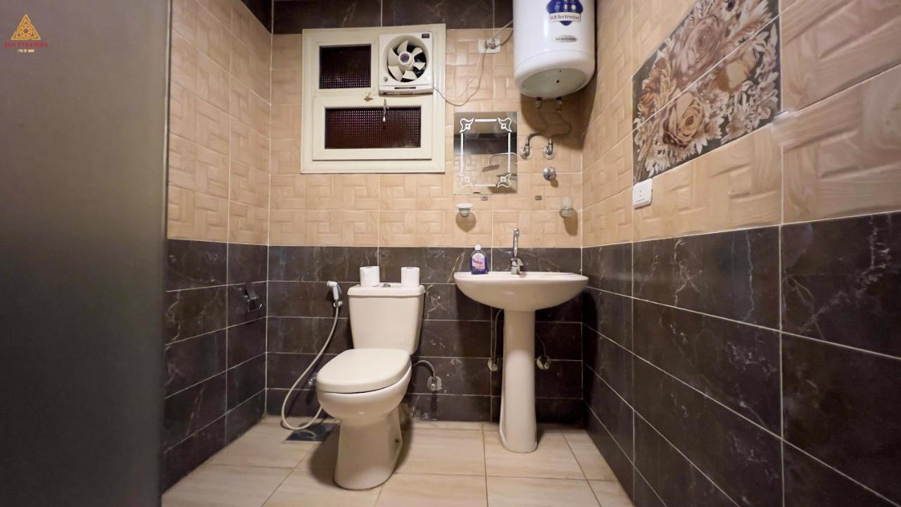 Full Pyramids View Apartment With Balcony For 8 P Kafret el-Gabal Екстериор снимка