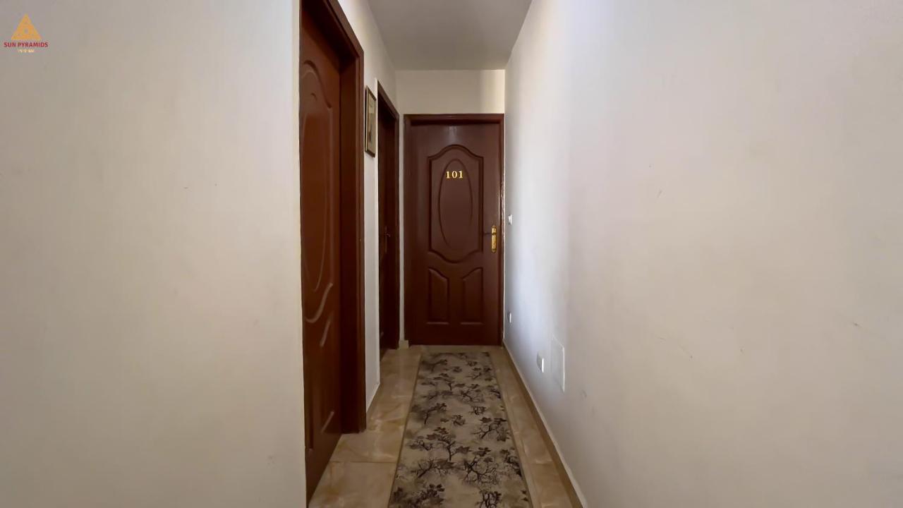 Full Pyramids View Apartment With Balcony For 8 P Kafret el-Gabal Екстериор снимка