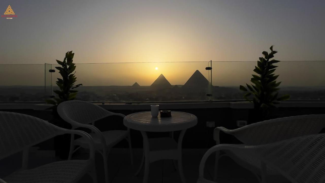 Full Pyramids View Apartment With Balcony For 8 P Kafret el-Gabal Екстериор снимка