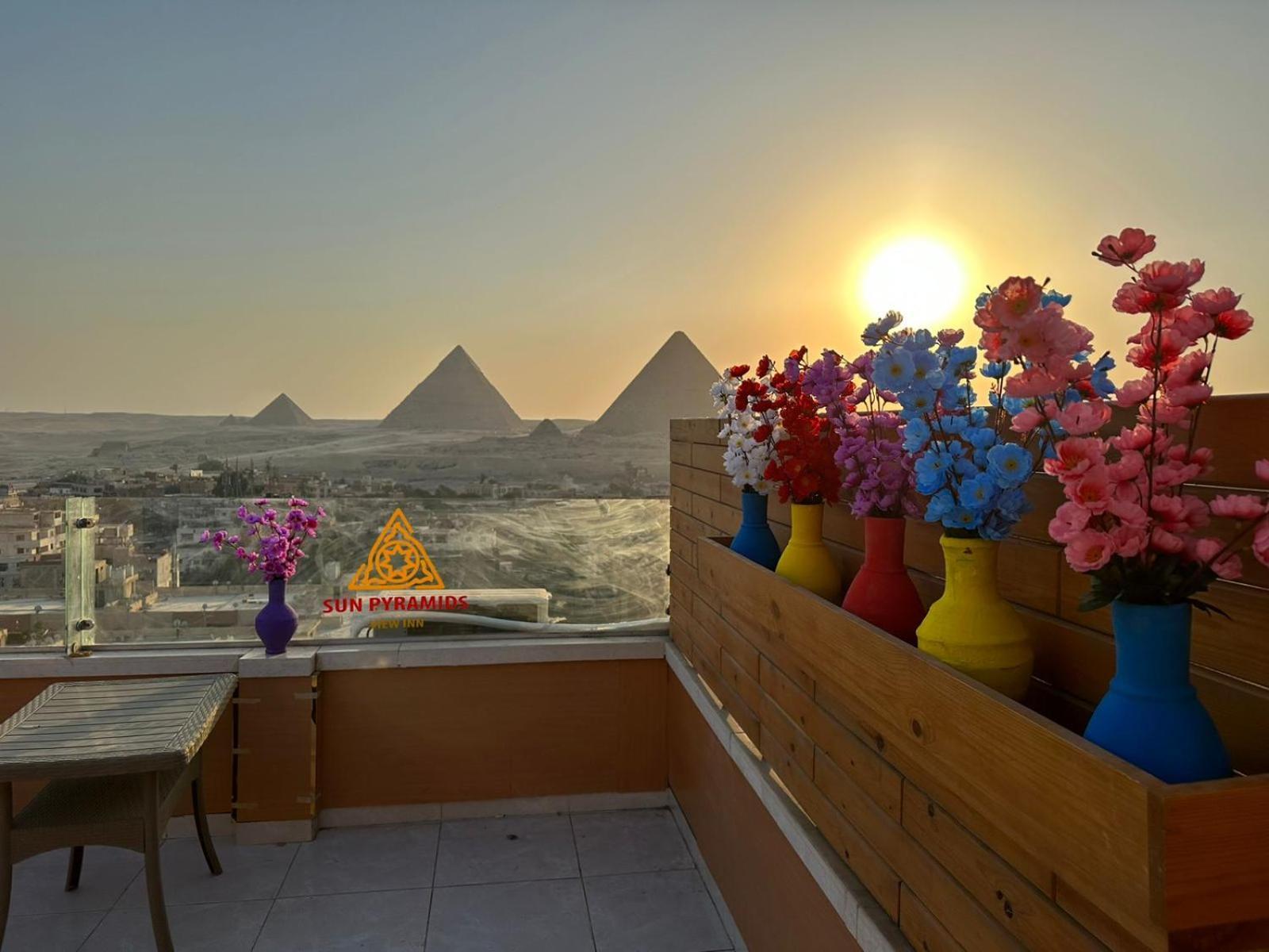 Full Pyramids View Apartment With Balcony For 8 P Kafret el-Gabal Екстериор снимка